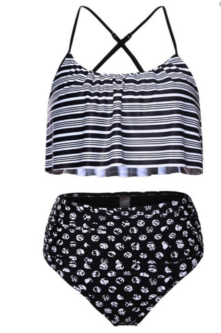 Tania Mix Print Swimsuit